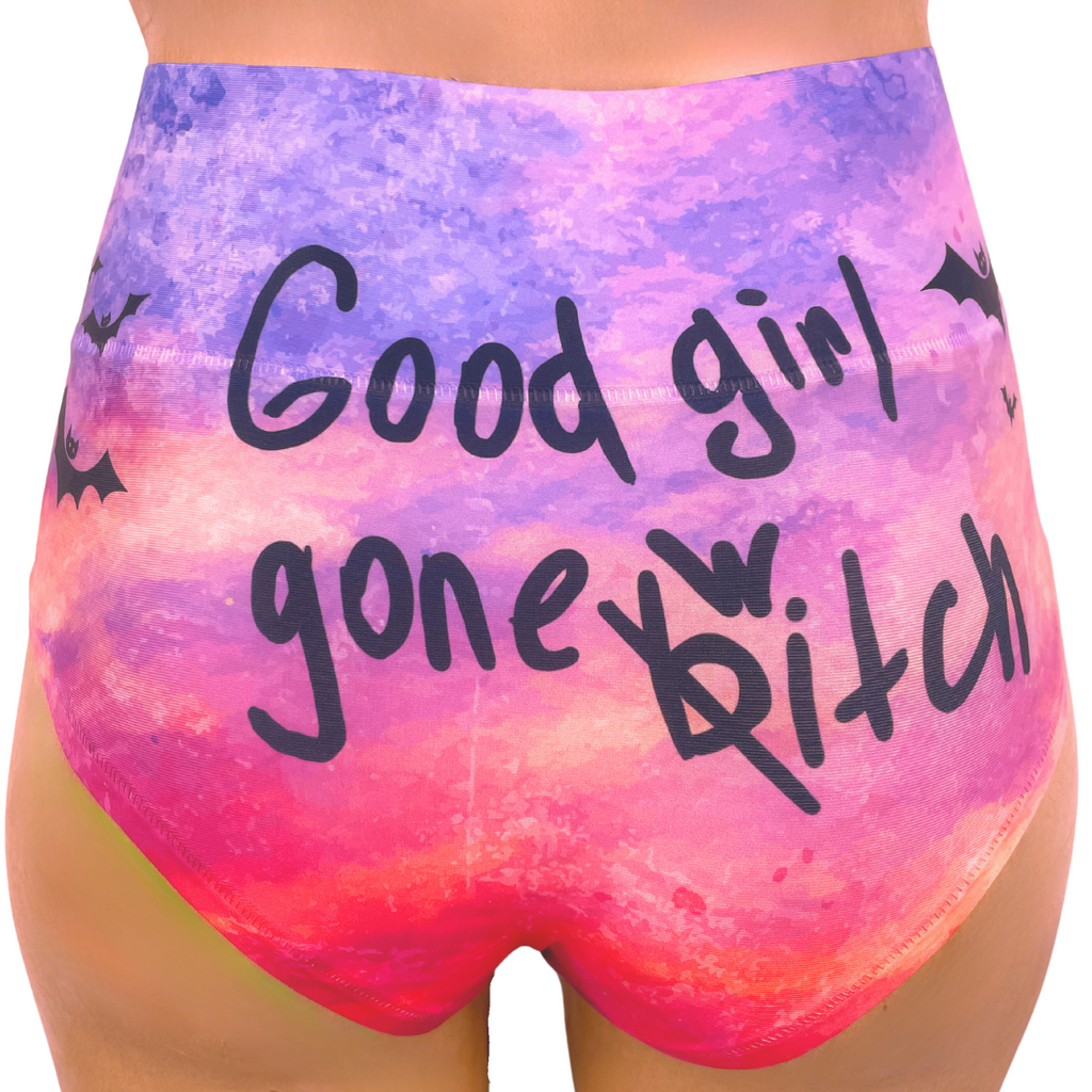 Memème Women’s Ultra-Comfortable Halloween - Witch Panties | Breathable Cotton Crotch, Stretchy Fit, No Elastic Bands